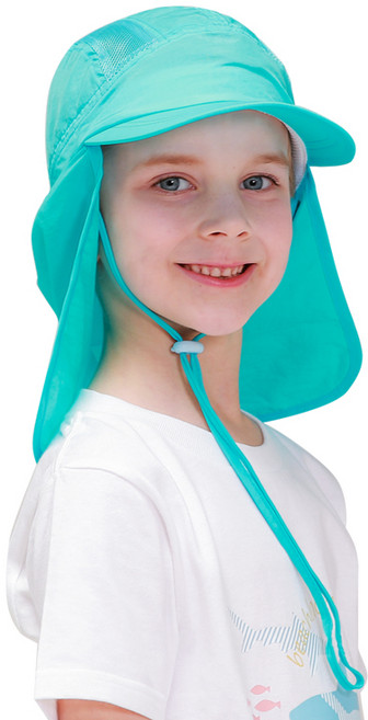 비치붐 아동용 UV 메쉬 플랩캡