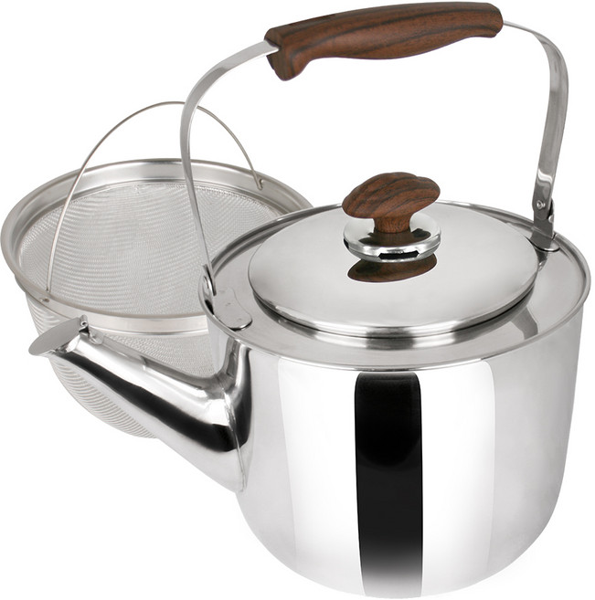 리빙글로리 네이쳐 차망 인덕션 주전자 국내생산, 5L, 혼합색상, 1세트