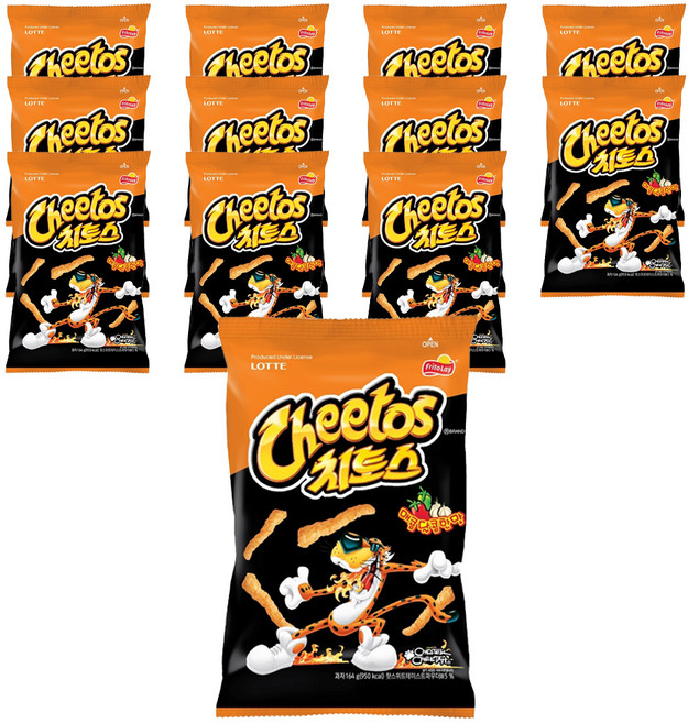 치토스 매콤달콤한맛, 164g, 12개