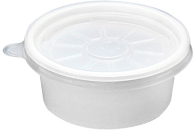 SJ 다용도컵 70 소 + 뚜껑 배달용기, 200개, 1세트