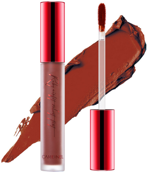 까레넬 루비 에어핏 벨벳 틴트, 4.5g, 1개, 05 메이플 초코
