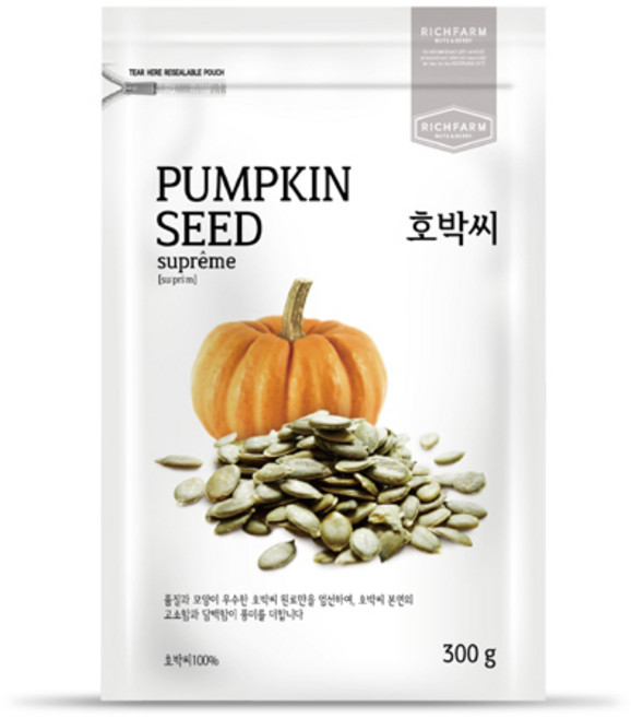 리치팜너트 호박씨, 300g, 1개