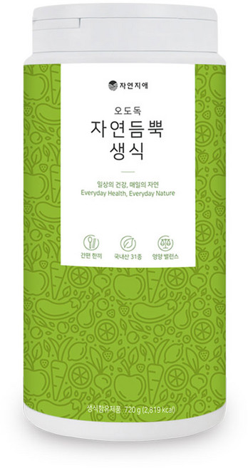 자연지애 오도독 자연듬뿍 생식, 720g, 1개