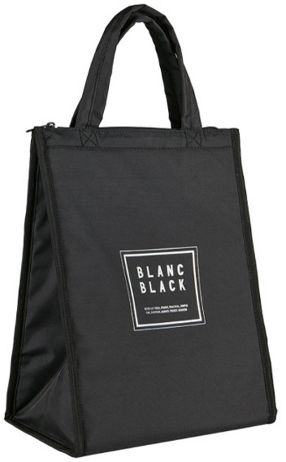 블랑블랙 해브 직사각 쿨러백, 블랙, 1개