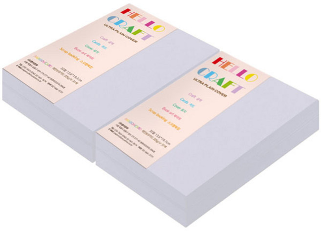 paperculture 厚雙面卡紙 彩虹卡 No.20 紫丁香, 32開, 440張