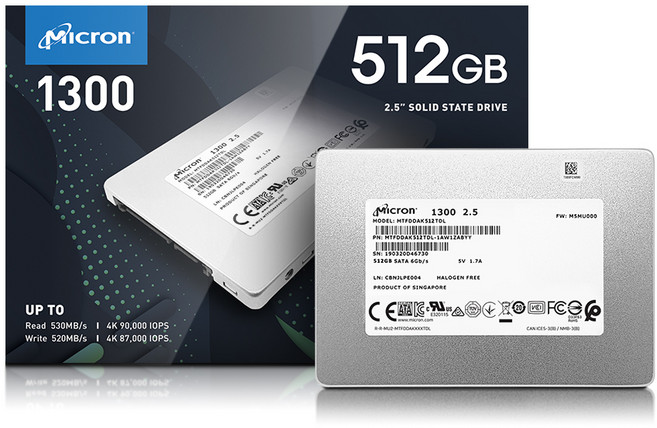 마이크론 1300 SSD, MTFDDAK512TDL