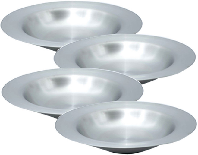 에라토 올스텐 무광택 디너웨어 깊은 파스타 접시 소, 4개, 단품