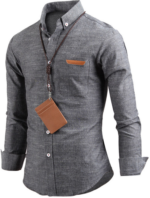 다꾸앙 남성용 MS프라임 버튼다운 긴팔셔츠 sh2292