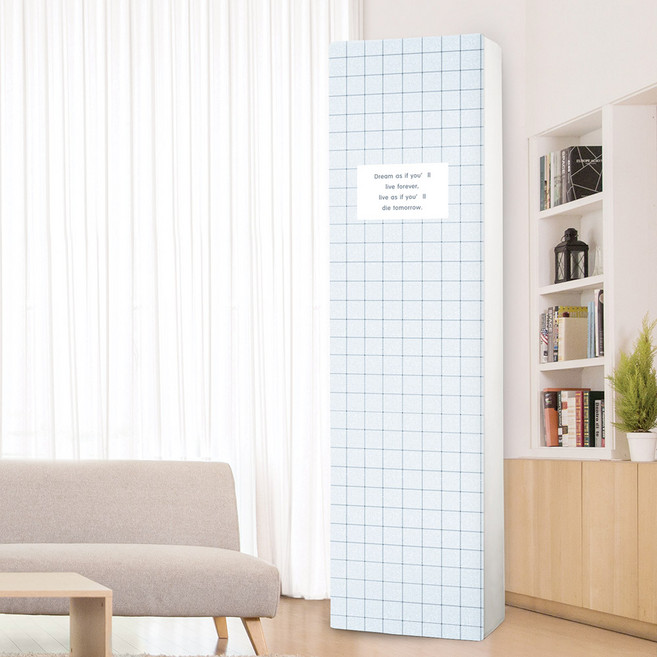 더자리 스판 에어컨커버 스탠드형 사각, 포레버, 1개