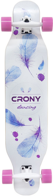 CRONY Jute 長板, 白色(粉紅輪), 1個