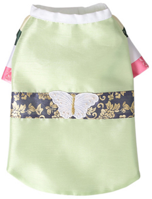 이츠독 강아지 풀내음 왕자 한복, 혼합 색상, 1개