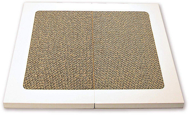 펜플렉스 화장실 사막화 방지 스크래쳐 보드 중형, 혼합 색상, 1개