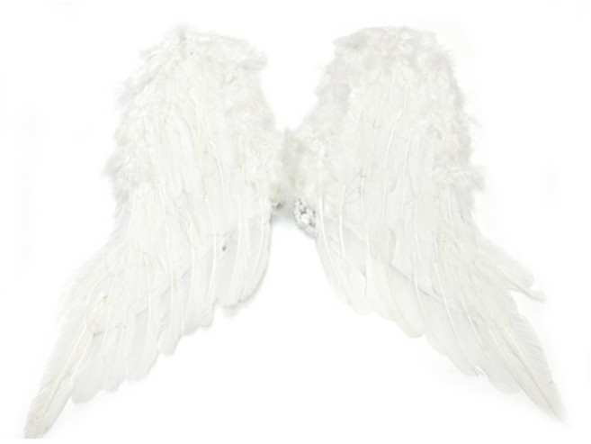 파티쇼 프리티 큐티 천사 날개, 화이트, 1개