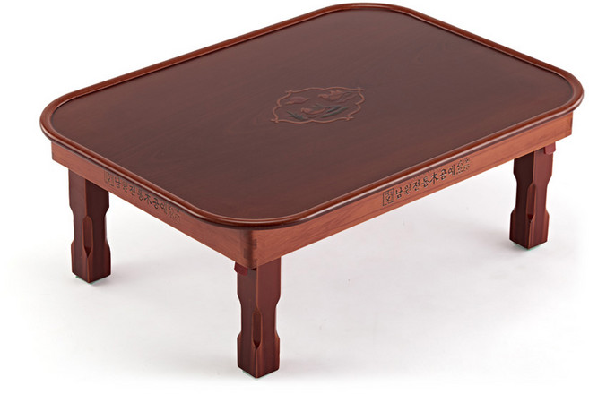 남원목기 원앙 상감 교자상, 체리 + 갈색