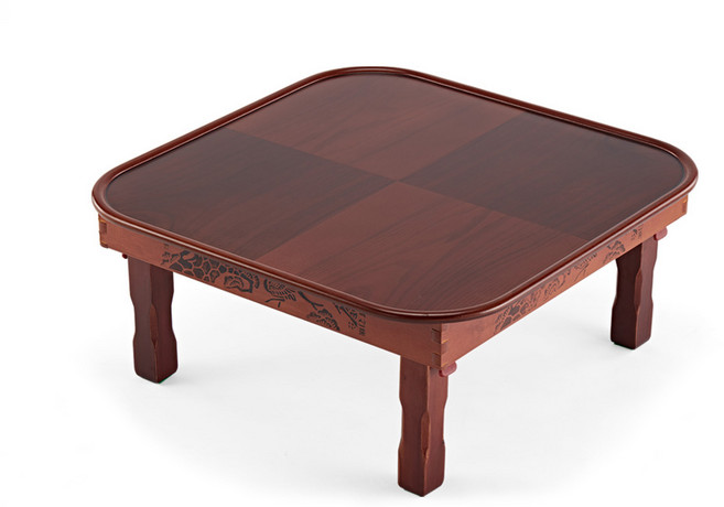 남원목기 춘향골 모자이크 사각 타원상, 체리 + 갈색