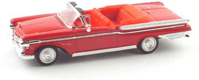 Replica 1：43 1957 水星經典車 Turnpike YAT045313RE, 巡航紅, 1個