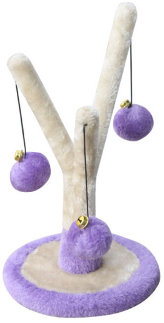 펜플렉스 미니 캣타워, 1개, 연보라