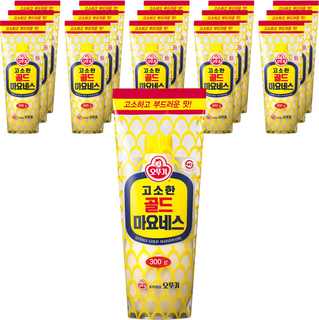오뚜기 고소한 골드 마요네스, 300g, 16개
