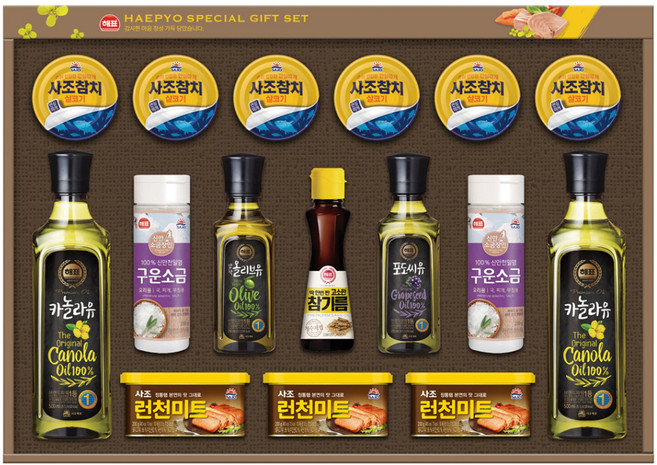 사조 프리미엄 감사 7호 선물세트 + 쇼핑백, 1세트