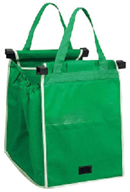 펀타스틱 휴대용 장바구니 지구백, 1개, 그린