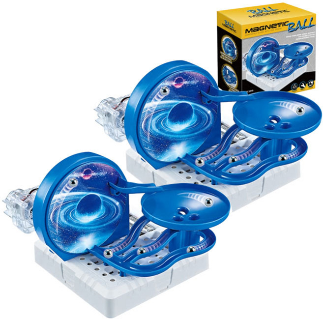 빅드림 과학교구 마그네틱 볼 슬라이드 DIY 조립 실험 놀이, 2개