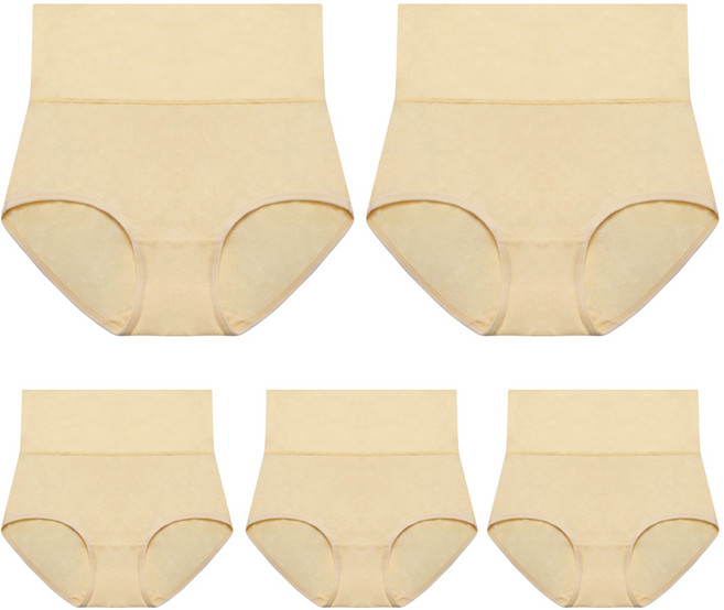 맬러뮤트 데일리지 면 똥배 통기성 복대 팬티 5p