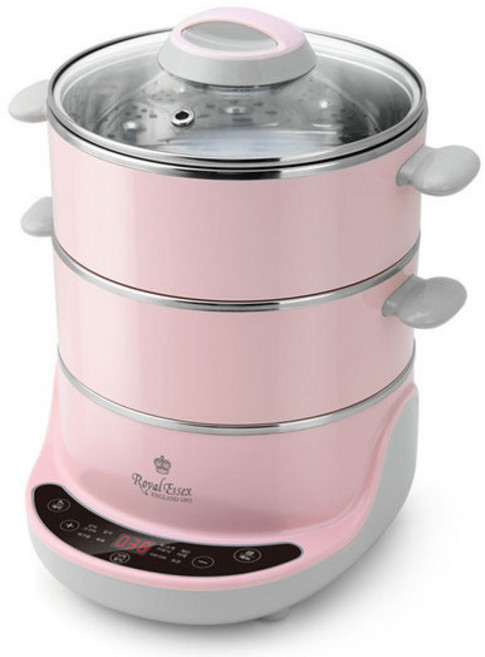로얄에식스 스팀 쿠커 전기찜기, ST-KS01