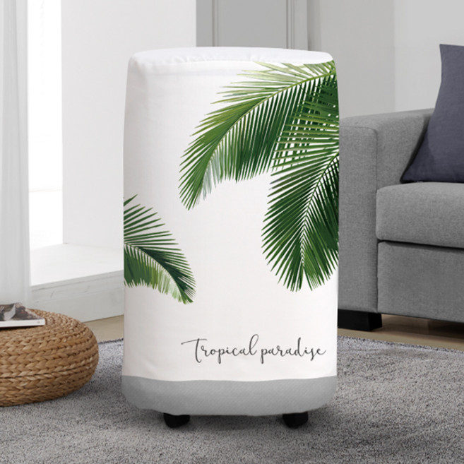 다샵 제습기 커버 3중직 스판, 트로피칼그린