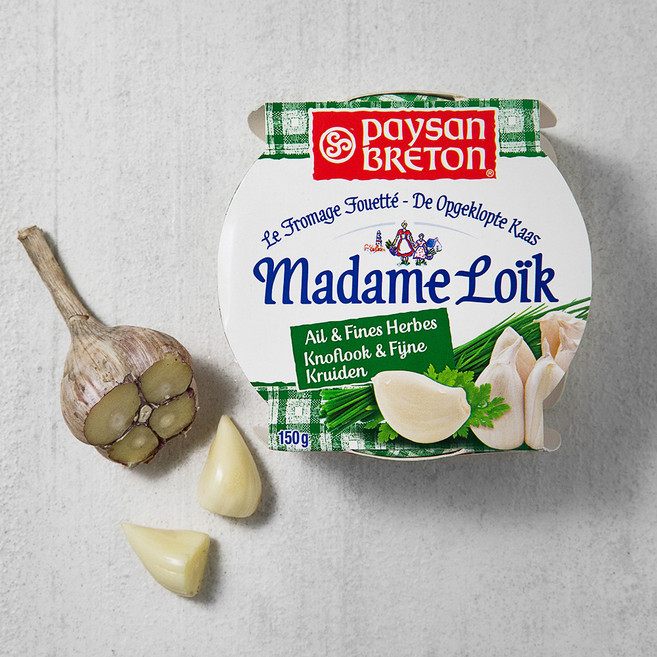 페이장브르통 마담로익 갈릭 앤 믹스허브 크림치즈, 150g, 1개입, 1개