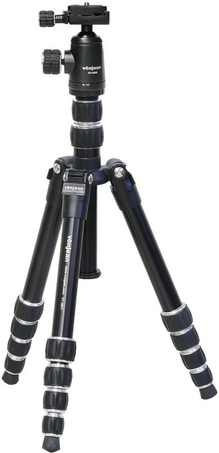 본젠 트래블러 카메라 삼각대 + 볼헤드 세트, VT-385T, 1개