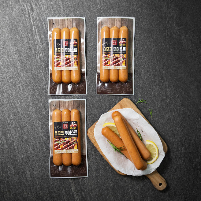 오뗄 스모크부어스트, 270g, 3개