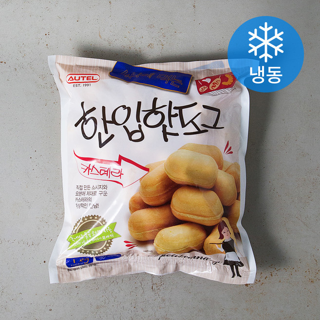 오뗄 카스테라 한입핫도그 (냉동), 1kg, 1개입, 1개