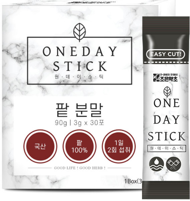굿허브 원데이스틱 팥분말, 3g, 30개입, 1개