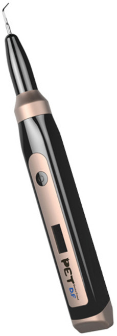 펫디에프 반려동물 초음파 치아세정기 260 x 125 x 37 mm, 블랙, 1개