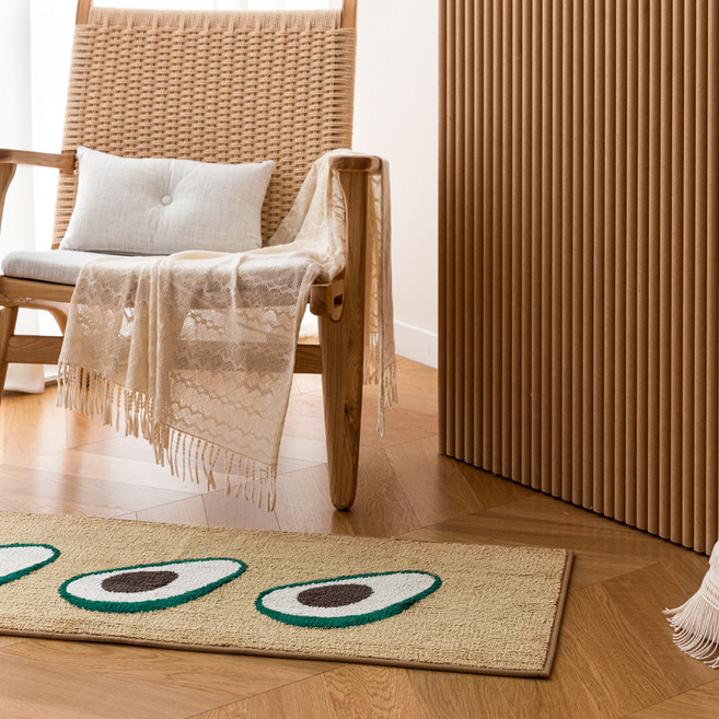 마틸라 아보카도 주방매트, 혼합 색상