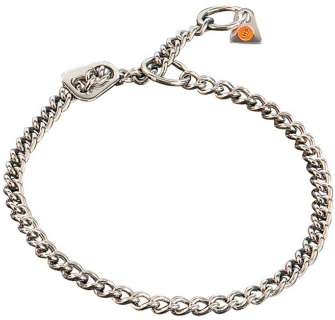 HS 이지 스텐 반려견 체인목줄, 1개