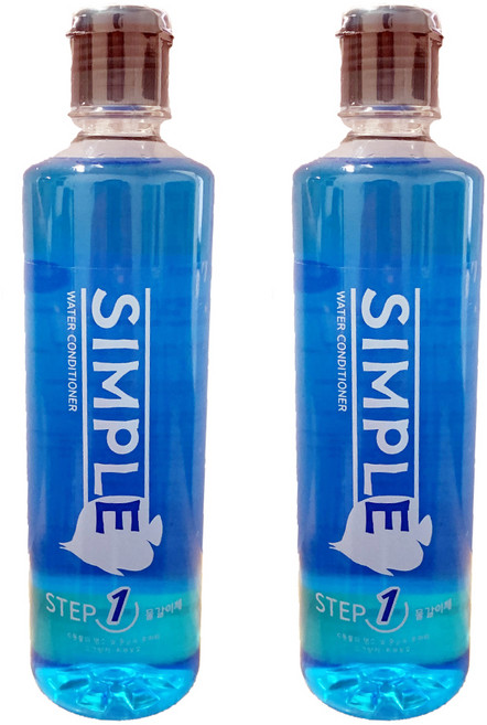 심플스텝 1 심플 워터 컨디셔너 수질개선제, 2개, 500ml