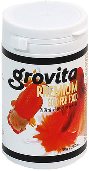 그로비타 침강성 금붕어 사료, 130g, 1개