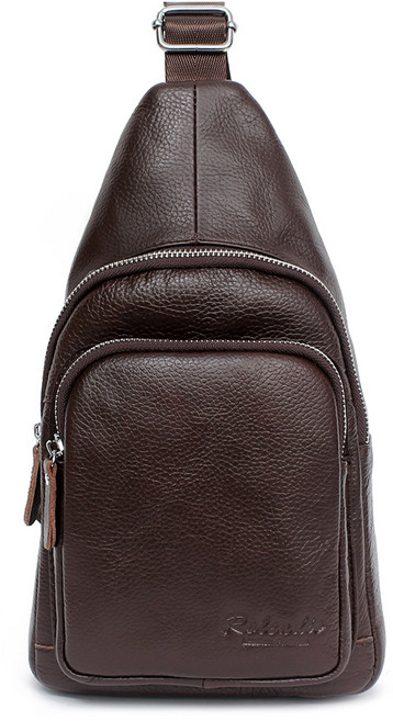 블루마운트 인조가죽 남성 슬링백 6222