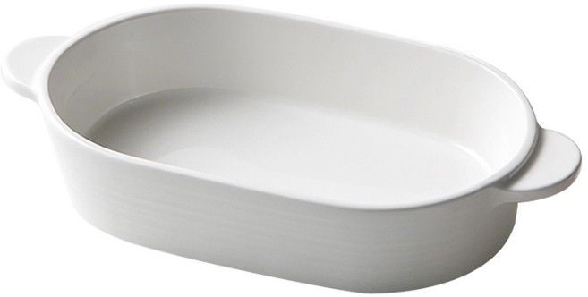 쓰임 하우밍 바일레 손잡이타원볼 중 종지/소스볼/래머킨, 화이트, 1개