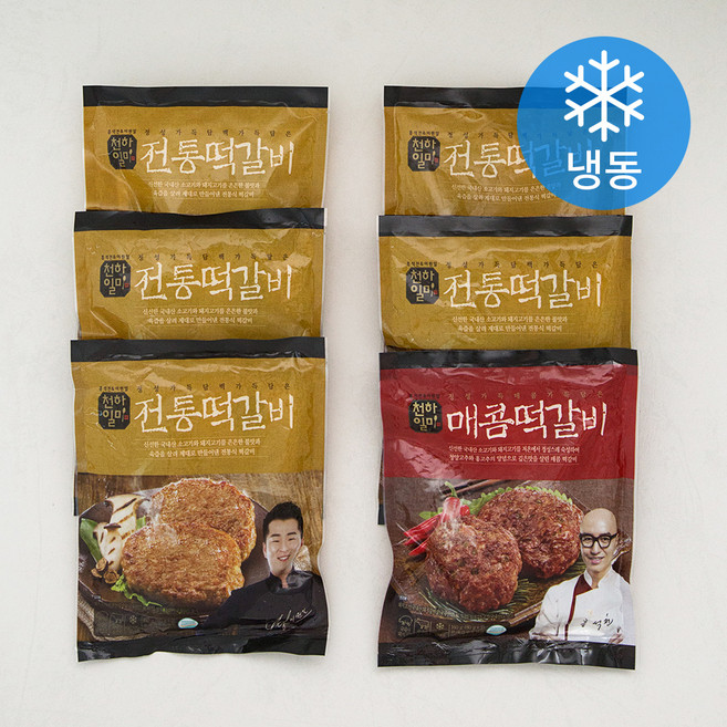 홍석천&이원일 천하일미 떡갈비 세트 (냉동), 960g, 1세트