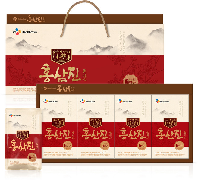 이노엔 홍삼진 플러스, 70ml, 20개
