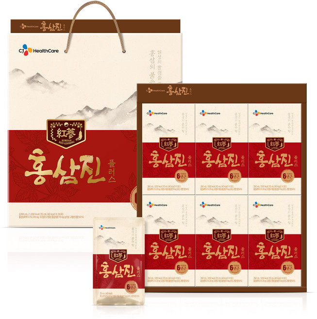 이노엔 홍삼진 플러스, 70ml, 30개