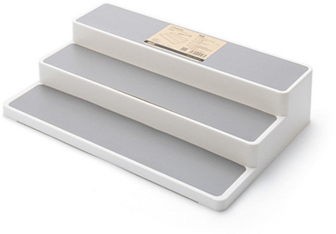 리빙듀오 베르사유 계단식 다용도 정리대, 화이트, 1개