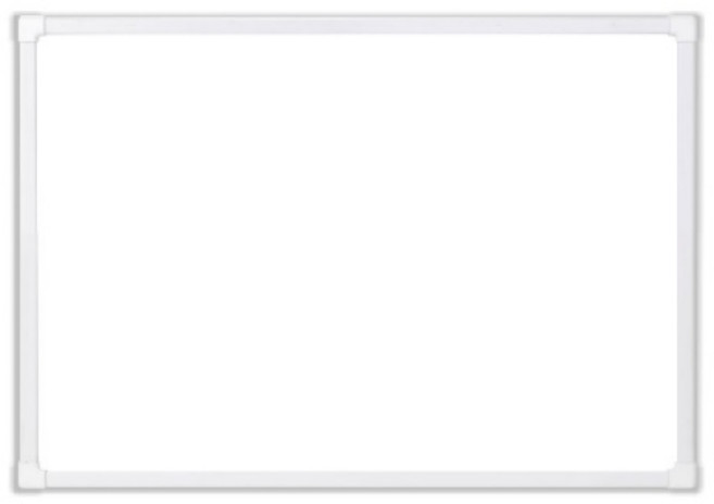 두문 경량 미니 자석보드, 화이트프레임