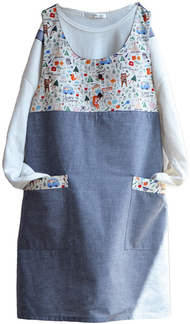 세맘스 선생님 앞치마 L, 캠핑이야기, 1개