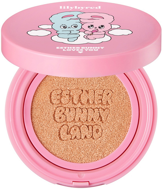 릴리바이레드 에스더버니 코튼 블러 쿠션 파우더 14g, 21호 누드코튼, 1개