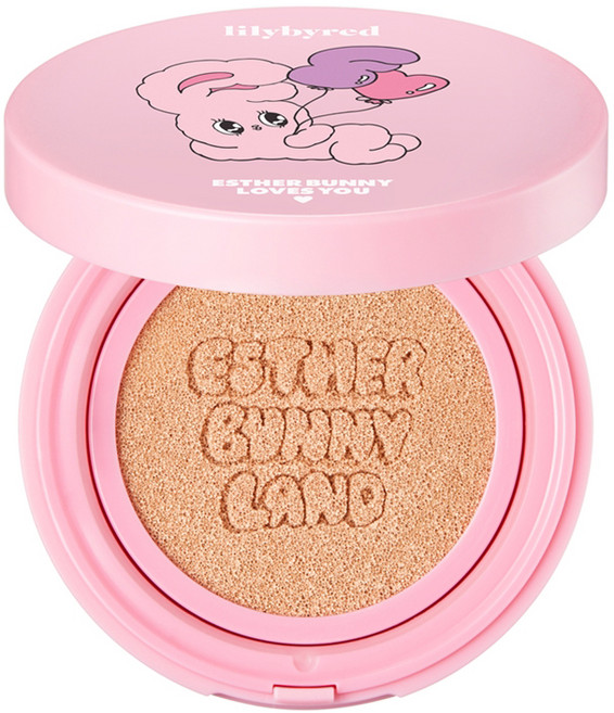 릴리바이레드 에스더버니 코튼 블러 쿠션 파우더 14g, 19호 퓨어코튼, 1개