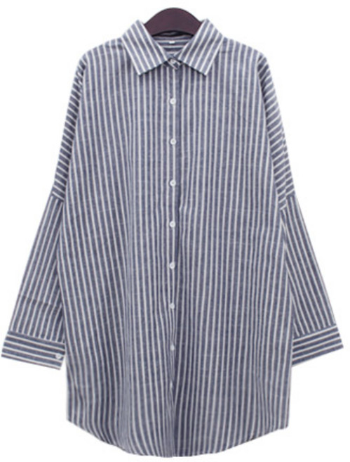 팡팡샵 T 긴 슬라브줄 임산부 남방