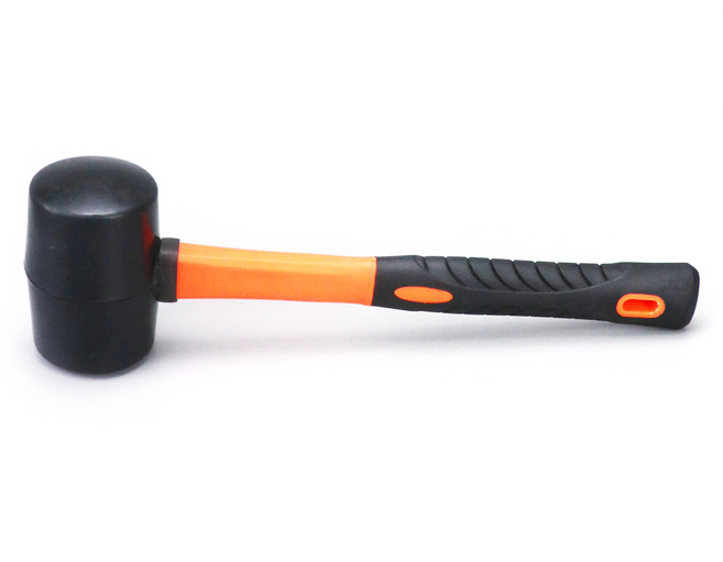 몬스툴 탄력핸들 고무망치 350g, 1개